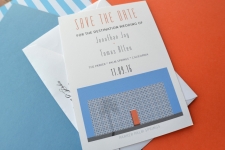 Palm Springs Parker Hotel Save the Date Cards